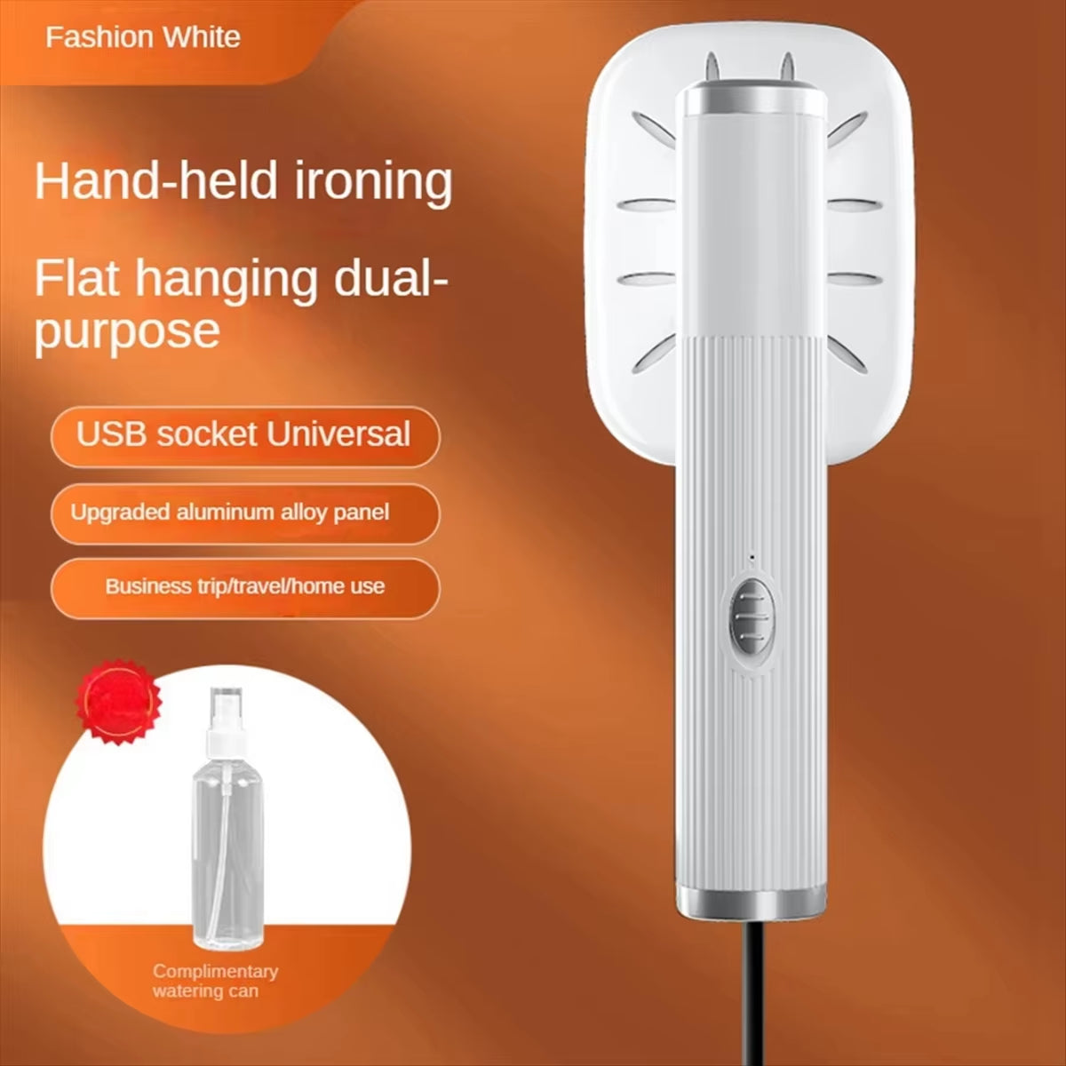 Multifunctional Garment Steamer Handheld Iron Steamer 360° Ironing USB Electric Ironing Machine for Fabric Clothe Ironing