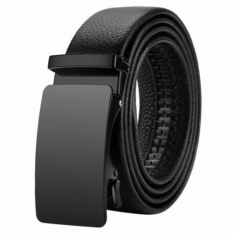 Men Belt Genuine Leather Belt for Men Automatic Belts Adjustable Waistband Business Belts 허리띠
