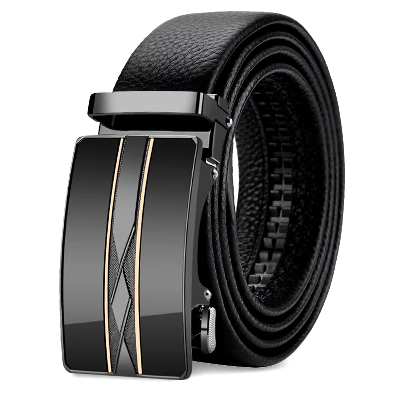 Men Belt Genuine Leather Belt for Men Automatic Belts Adjustable Waistband Business Belts 허리띠