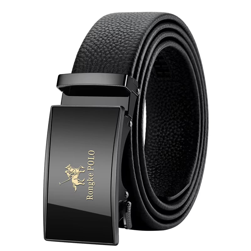 Men Belt Genuine Leather Belt for Men Automatic Belts Adjustable Waistband Business Belts 허리띠