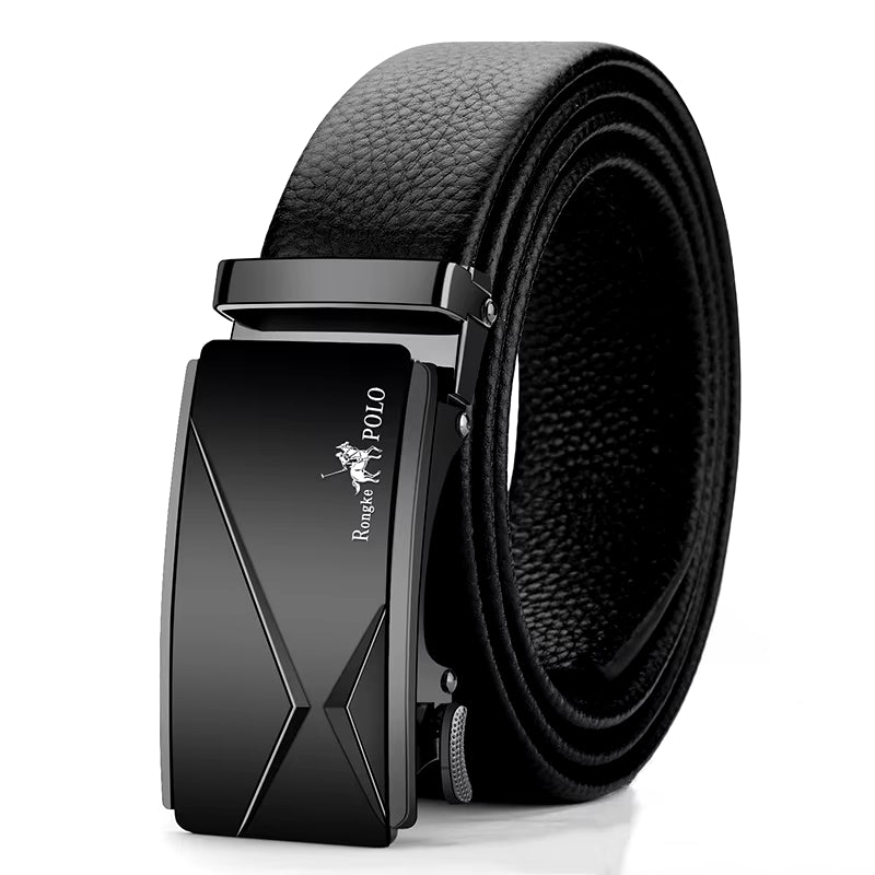 Men Belt Genuine Leather Belt for Men Automatic Belts Adjustable Waistband Business Belts 허리띠
