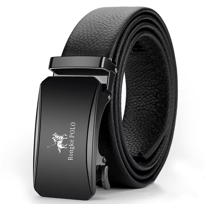 Men Belt Genuine Leather Belt for Men Automatic Belts Adjustable Waistband Business Belts 허리띠